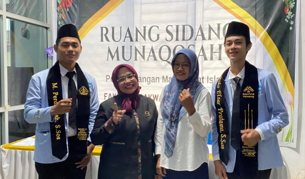 Sidang Munaqasyah Prodi Pengembangan Masyarakat Islam UIN Raden Fatah Palembang