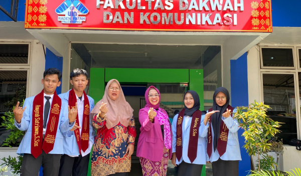 Prodi Pengembangan Masyarakat Islam Fakultas Dakwah dan Komunikasi Universitas Islam Negeri Raden Fatah Melaksanakan Munaqasyah